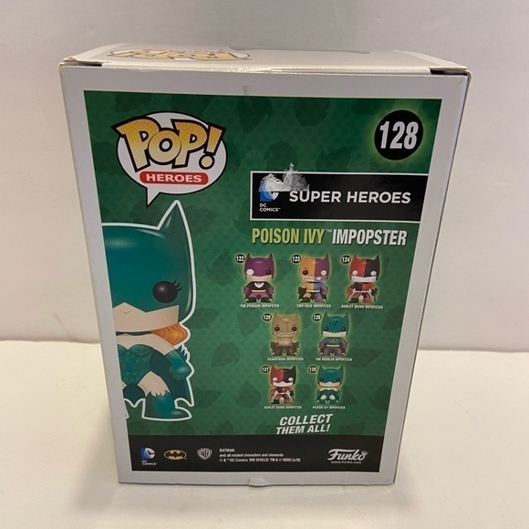 poison Ivy Imposter DC Comics Super Heroes - Funko Pop Figure # 128 New - Picture 3 of 7